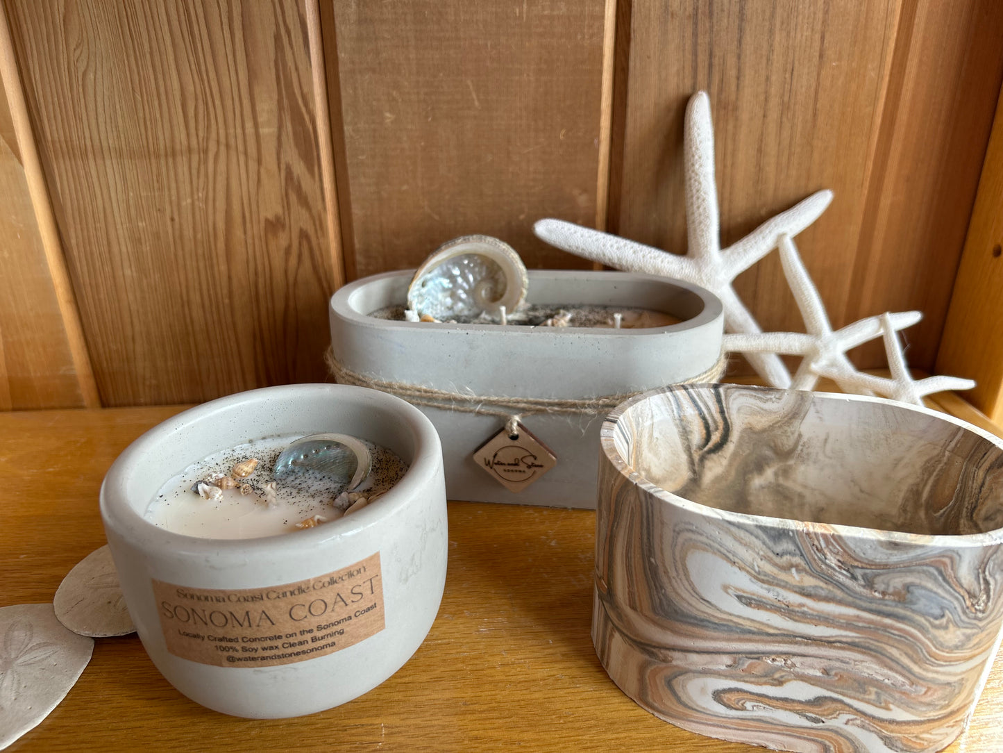 Sonoma Coast 8oz Concrete Candle