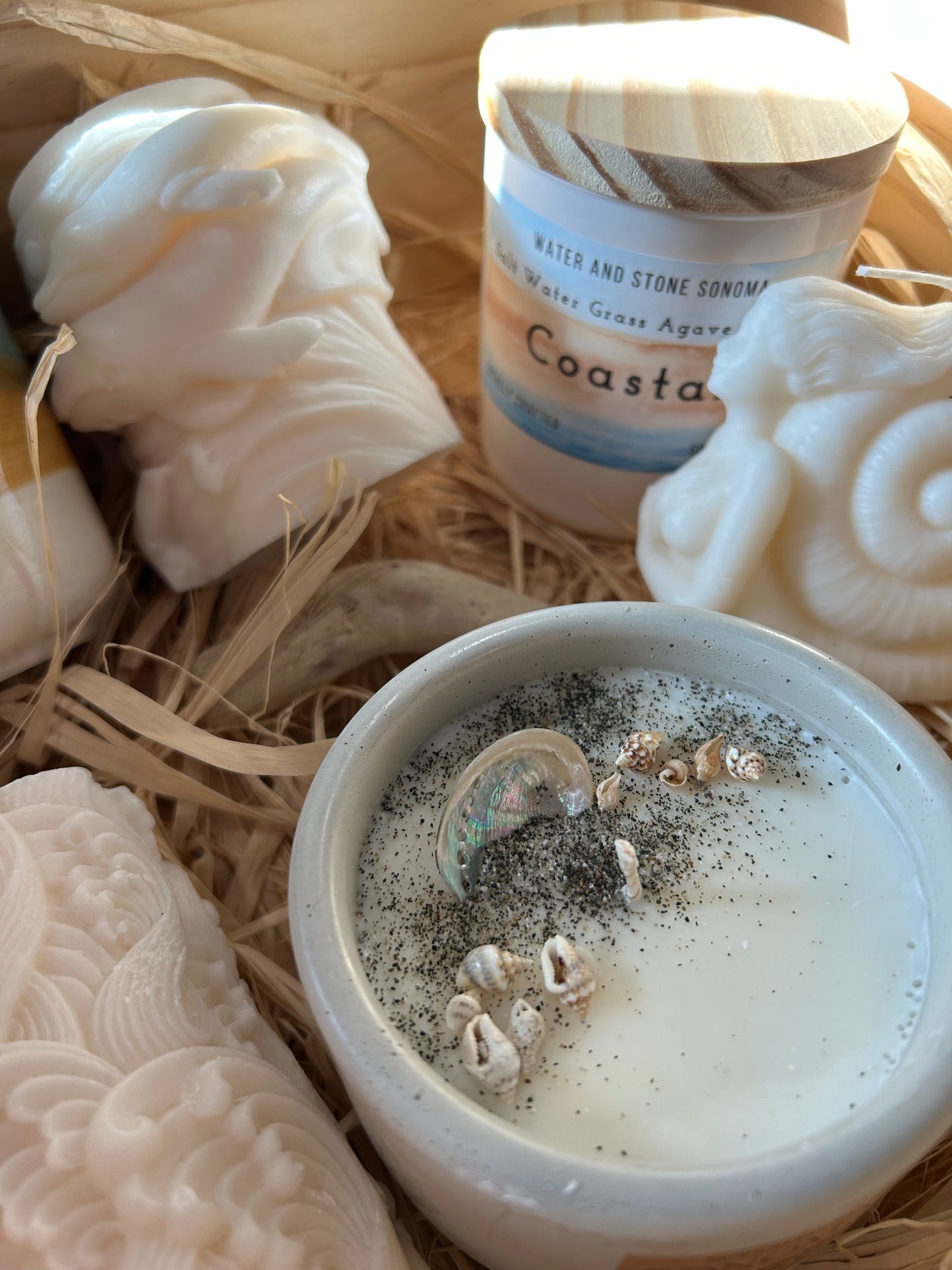Sonoma Coast 8oz Concrete Candle