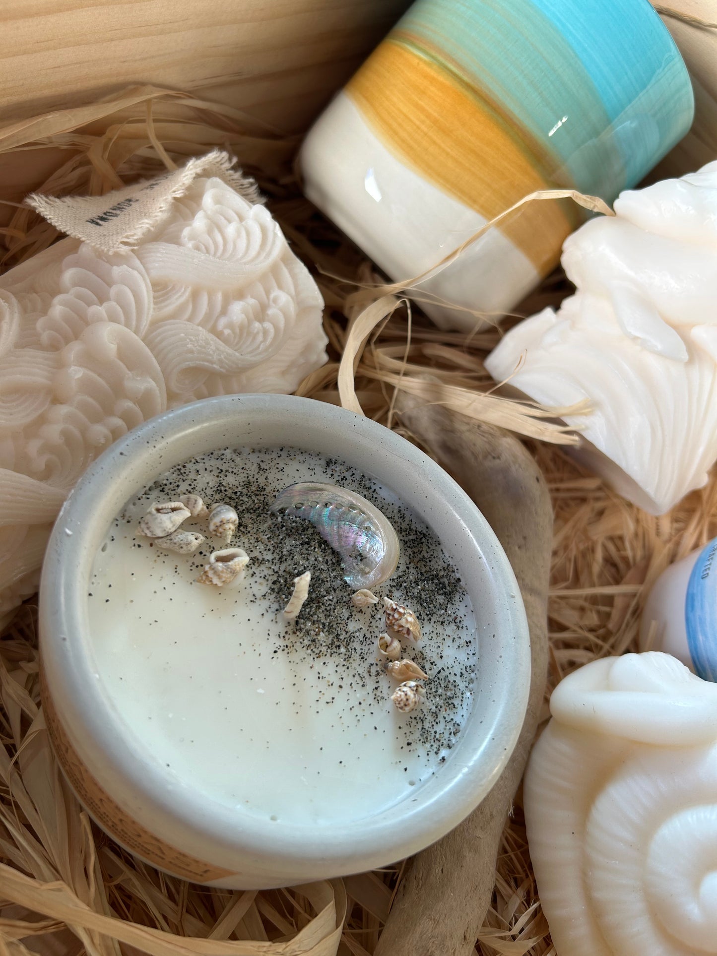 Sonoma Coast 8oz Concrete Candle